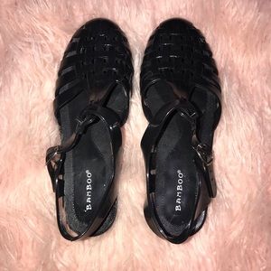 Bamboo jelly shoes